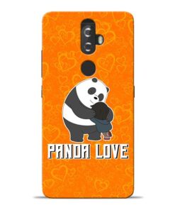 Panda Love Lenovo K8 Plus Mobile Cover