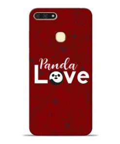 Panda Lover Honor 7A Mobile Cover
