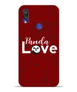 Panda Lover Xiaomi Redmi Note 7 Pro Mobile Cover