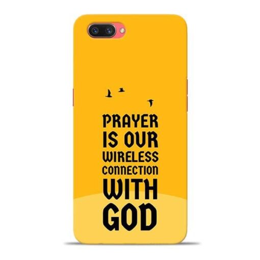 Prayer Is Over Oppo A3s Mobile Cover