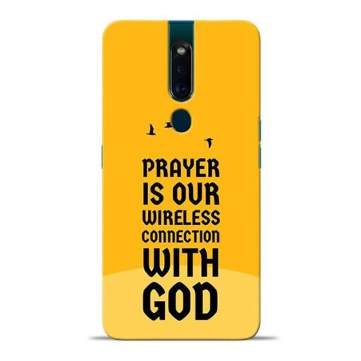 Prayer Is Over Oppo F11 Pro Mobile Cover