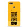 Prayer Is Over Oppo Realme U1 Mobile Cover