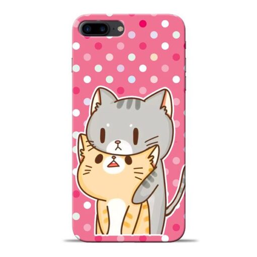 Pretty Cat Apple iPhone 8 Plus Mobile Cover
