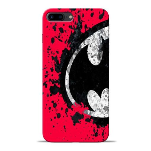 Red Batman Apple iPhone 8 Plus Mobile Cover