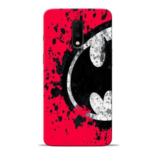Red Batman Oneplus 7 Mobile Cover