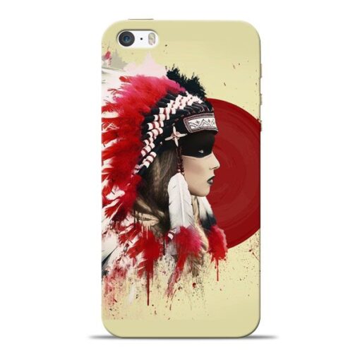 Red Cap Apple iPhone 5s Mobile Cover