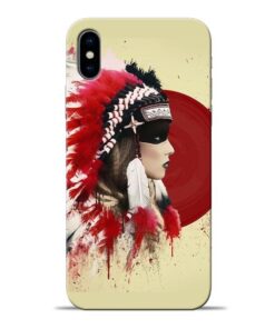 Red Cap Apple iPhone X Mobile Cover