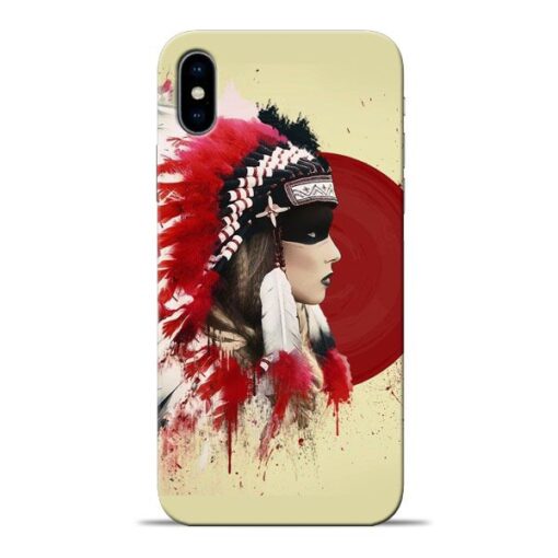Red Cap Apple iPhone X Mobile Cover