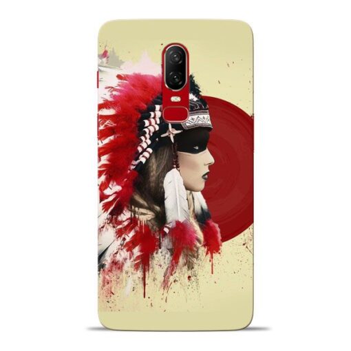 Red Cap Oneplus 6 Mobile Cover
