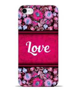 Red Love Apple iPhone 8 Mobile Cover