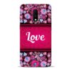 Red Love Oneplus 7 Mobile Cover