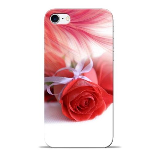 Red Rose Apple iPhone 8 Mobile Cover