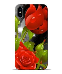 Rose Flower Apple iPhone X Mobile Cover