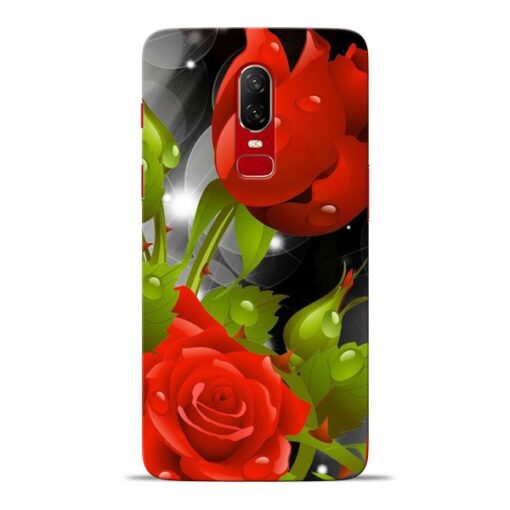 Rose Flower Oneplus 6 Mobile Cover