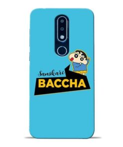 Sanskari Baccha Nokia 6.1 Plus Mobile Cover