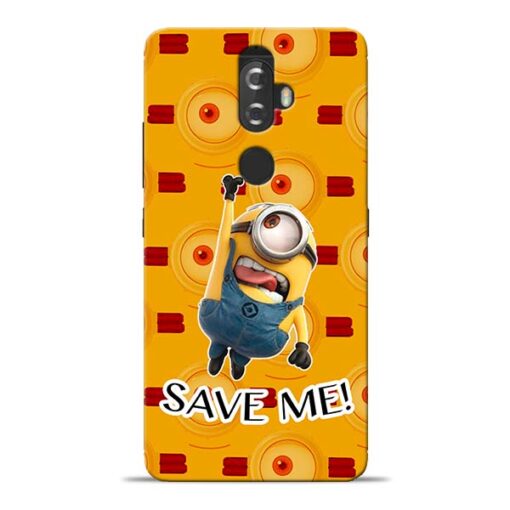 Save Minion Lenovo K8 Plus Mobile Cover
