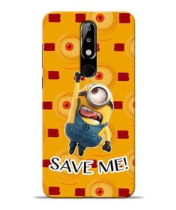 Save Minion Nokia 5.1 Plus Mobile Cover