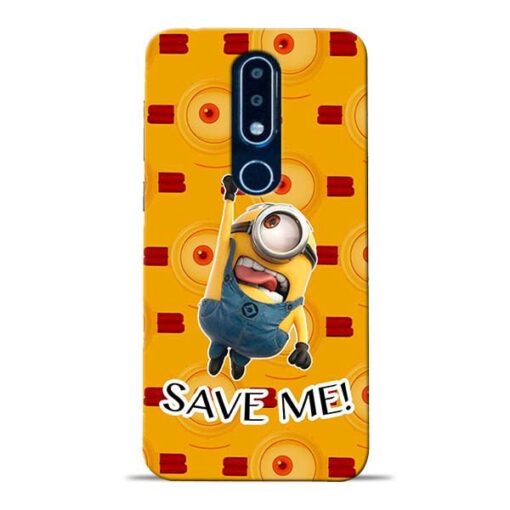 Save Minion Nokia 6.1 Plus Mobile Cover