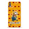Save Minion Samsung M10 Mobile Cover