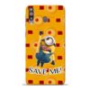 Save Minion Samsung M30 Mobile Cover