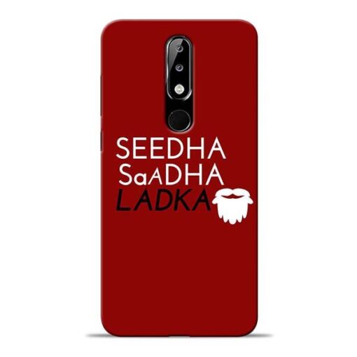 Seedha Sadha Ladka Nokia 5.1 Plus Mobile Cover