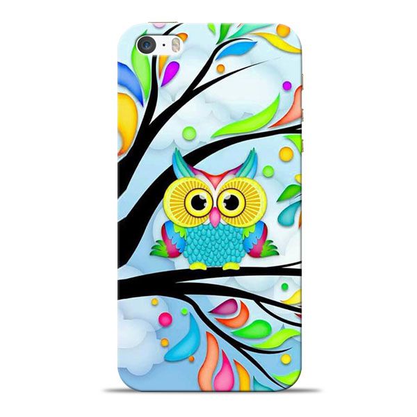 Spring Owl Apple iPhone 5s Mobile Cover 1 Spring Owl Apple iPhone 5s Mobile Cover