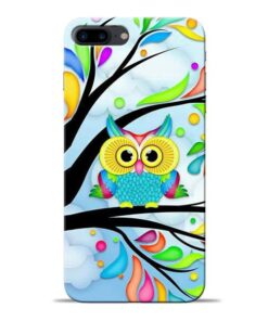 Spring Owl Apple iPhone 8 Plus Mobile Cover