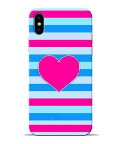 Stripes Line Apple iPhone X Mobile Cover