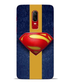 SuperMan Design Oneplus 6 Mobile Cover