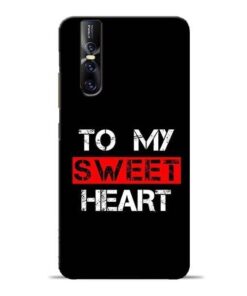 To My Sweet Heart Vivo V15 Pro Mobile Cover