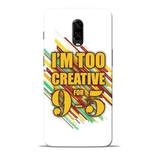 Too Creative Oneplus 6T Mobile Cover