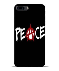 White Peace Apple iPhone 7 Plus Mobile Cover