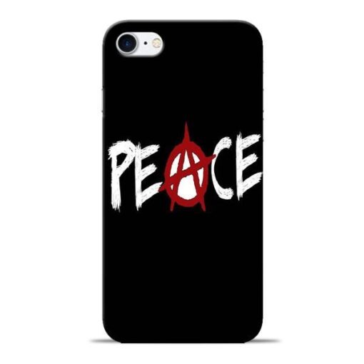 White Peace Apple iPhone 8 Mobile Cover
