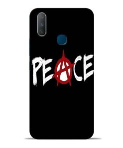 White Peace Vivo Y17 Mobile Cover