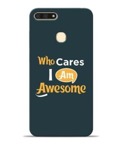 Who Cares Honor 7A Mobile Cover