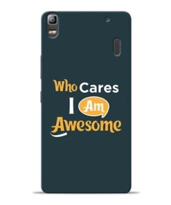 Who Cares Lenovo K3 Note Mobile Cover