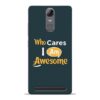 Who Cares Lenovo K5 Note Mobile Cover