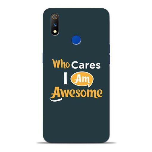 Who Cares Oppo Realme 3 Pro Mobile Cover