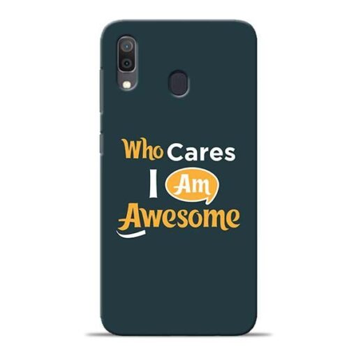 Who Cares Samsung A30 Mobile Cover
