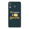 Who Cares Samsung M30 Mobile Cover
