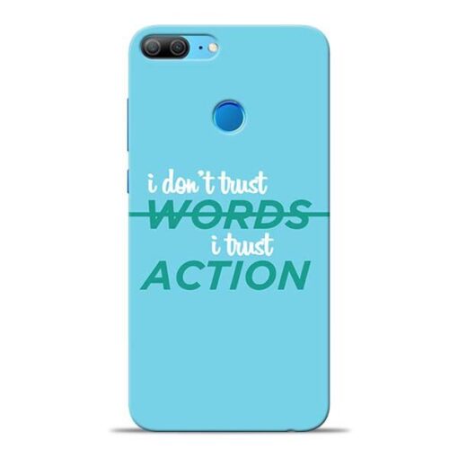 Words Action Honor 9 Lite Mobile Cover
