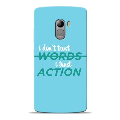 Words Action Lenovo K4 Note Mobile Cover