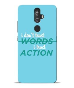 Words Action Lenovo K8 Plus Mobile Cover