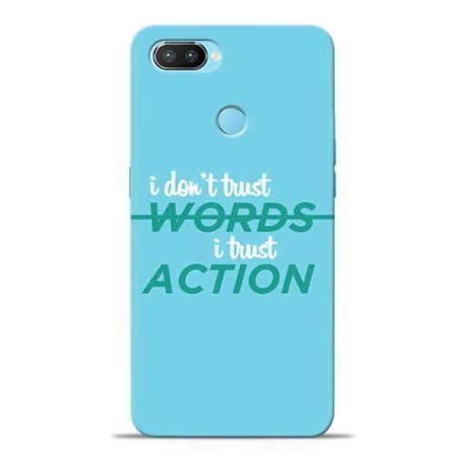 Words Action Oppo Realme 2 Pro Mobile Cover