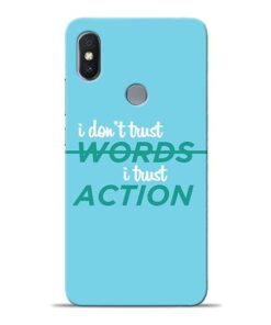 Words Action Xiaomi Redmi Y2 Mobile Cover