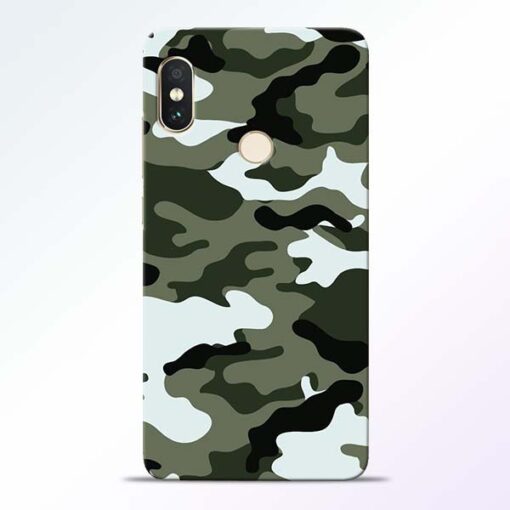 Army Camo Redmi Note 5 Pro Mobile Cover