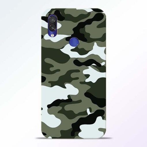 Army Camo Redmi Note 7 Pro Mobile Cover