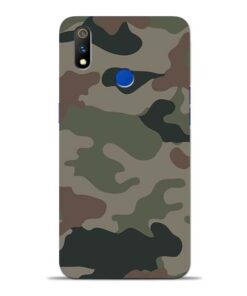 Army Camouflage Oppo Realme 3 Pro Mobile Cover