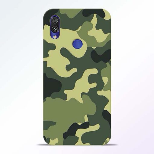 Camouflage Redmi Note 7 Pro Mobile Cover