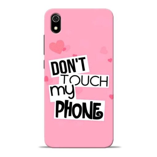 Dont Touch Redmi 7A Mobile Cover